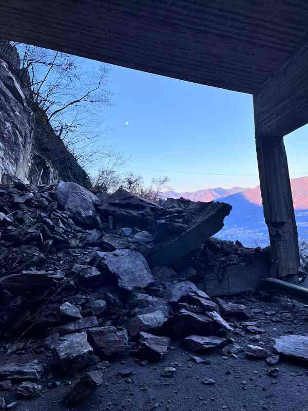 ATTUALITÀ - Pisogne: il fronte della frana a Sonvico da far saltare è ampio