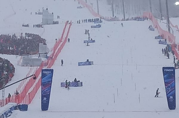 BORMIO - Slalom Olimpico, il norvergese McGrath in testa dopo la prima manche