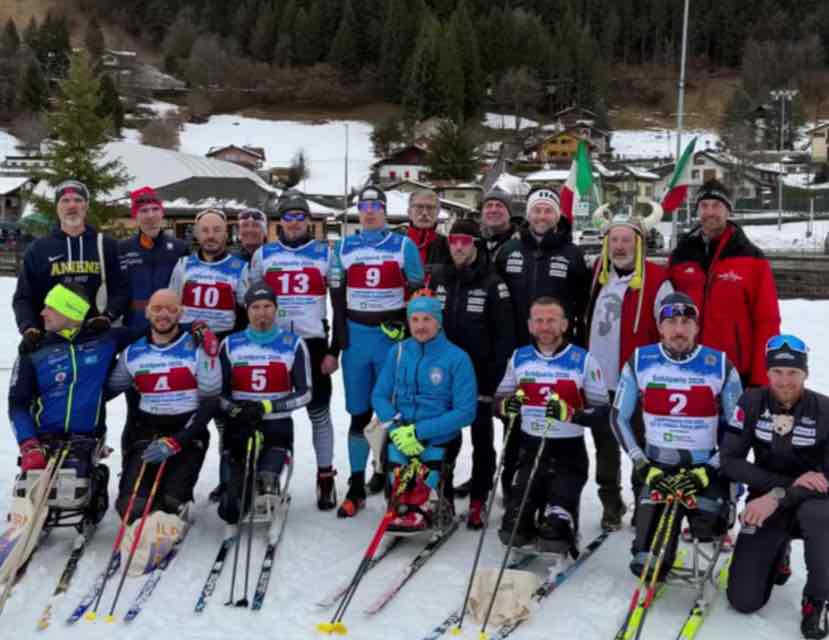 SPORT - Schilpario, oro per Romele ai Campionati Italiani di Sci di Fondo Paralimpico