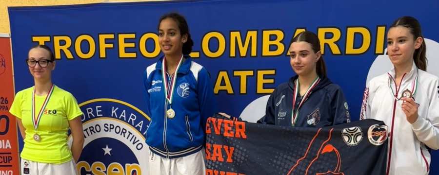 VALLE CAMONICA - Karate: i camuni brillano al trofeo Lombardia Csen