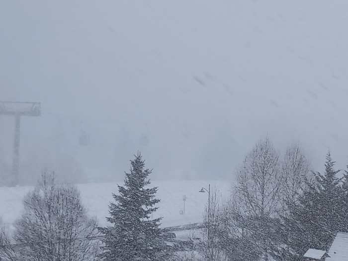 TONALE - Forte nevicata in Trentino e Alta Valle Camonica