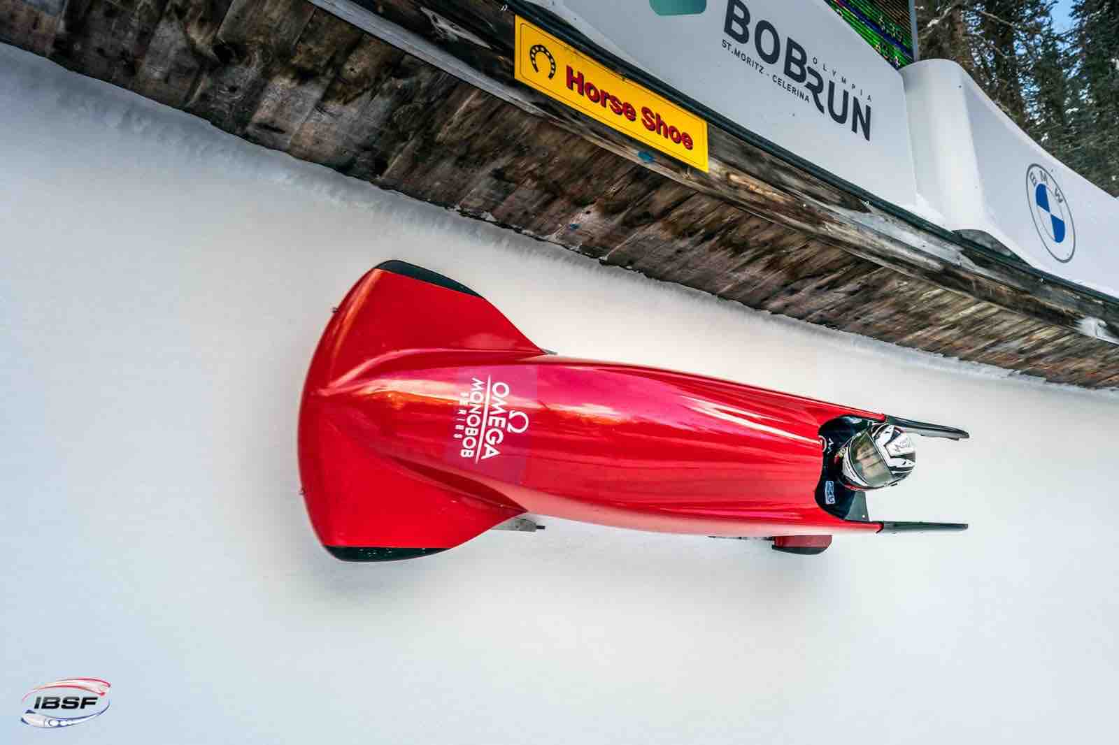 SPORT - St. Moritz, Flavio Menardi campione del mondo di Parabob