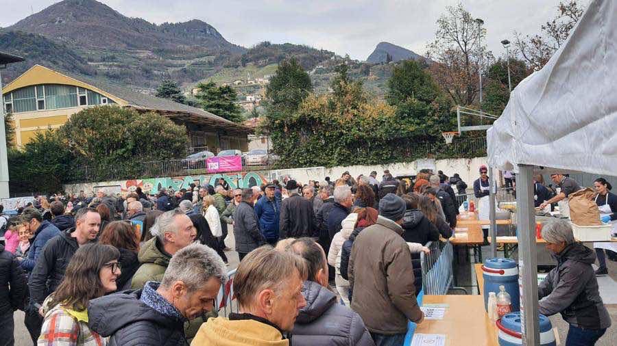 ATTUALITÀ - Riva del Garda, Polenta e mortadella: edizione da primato