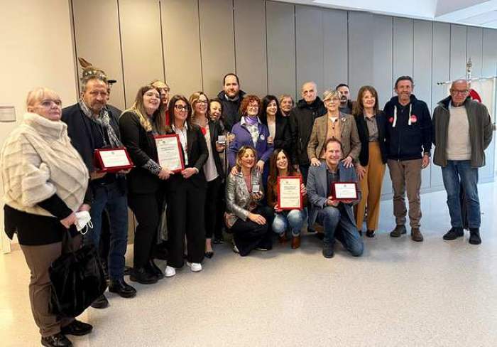 ATTUALITÀ - Consegnate le Medaglie d’Oro Aido all’Impegno Sociale