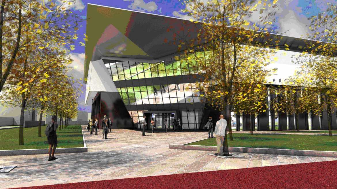 GARDA - Rovereto, come sarà la nuova sede del Liceo artistico Depero