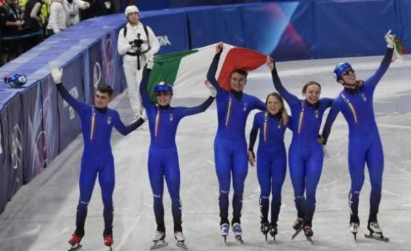 SPORT - Olimpiadi, Short track: medaglia d'oro a tre atleti trentini