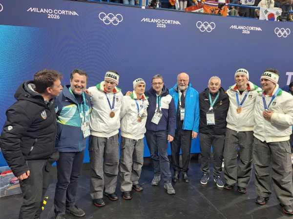SPORT INVERNALI - Olimpiadi: festa con i trentini Sighel e Nadalini dello short track