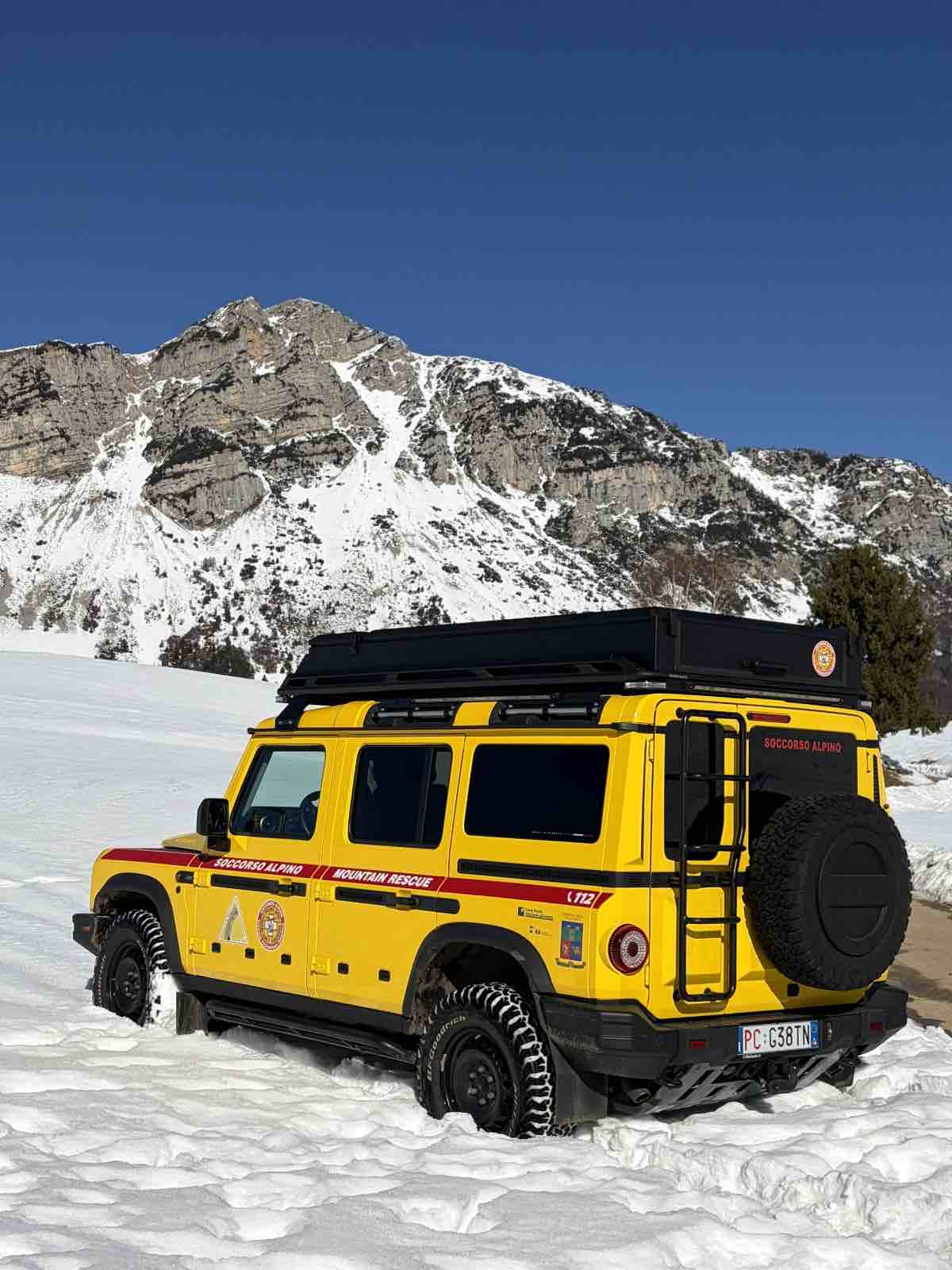 TRENTINO - Vallagarina, nuovo mezzo per il Soccorso alpino