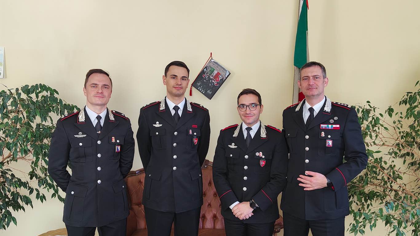 RIVA DEL GARDA - Carabinieri, due giovani Ufficiali in Trentino per esperienza Training on the job