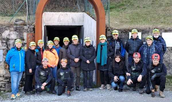 VALLE CAMONICA - Malonno: Unimont in visita alla Miniera Ferrominers