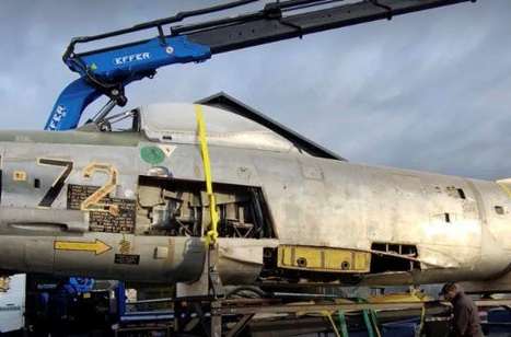 ALPE CIMBRA - Al via il restauro del caccia F-86k che sarà esposto a Base Tuono