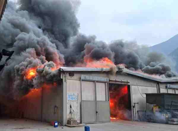 CRONACA - Incendio ad Avio: operazioni di bonifica e supporto ai veterinari