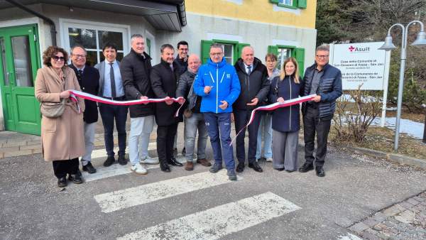 ATTUALITÀ - Inaugurata la Casa di Comunità di Sèn Jan di Fassa