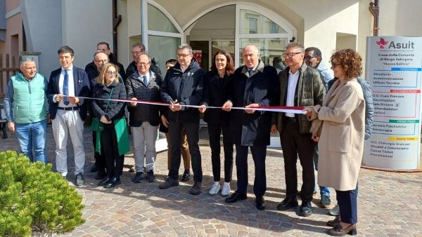 ATTUALITÀ - Borgo Valsugana: inaugurata la Casa di Comunità