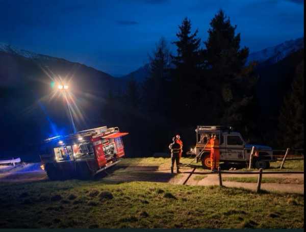 EDOLO - Incendio distrugge 3000 metri quadri di bosco sul Monte Colmo