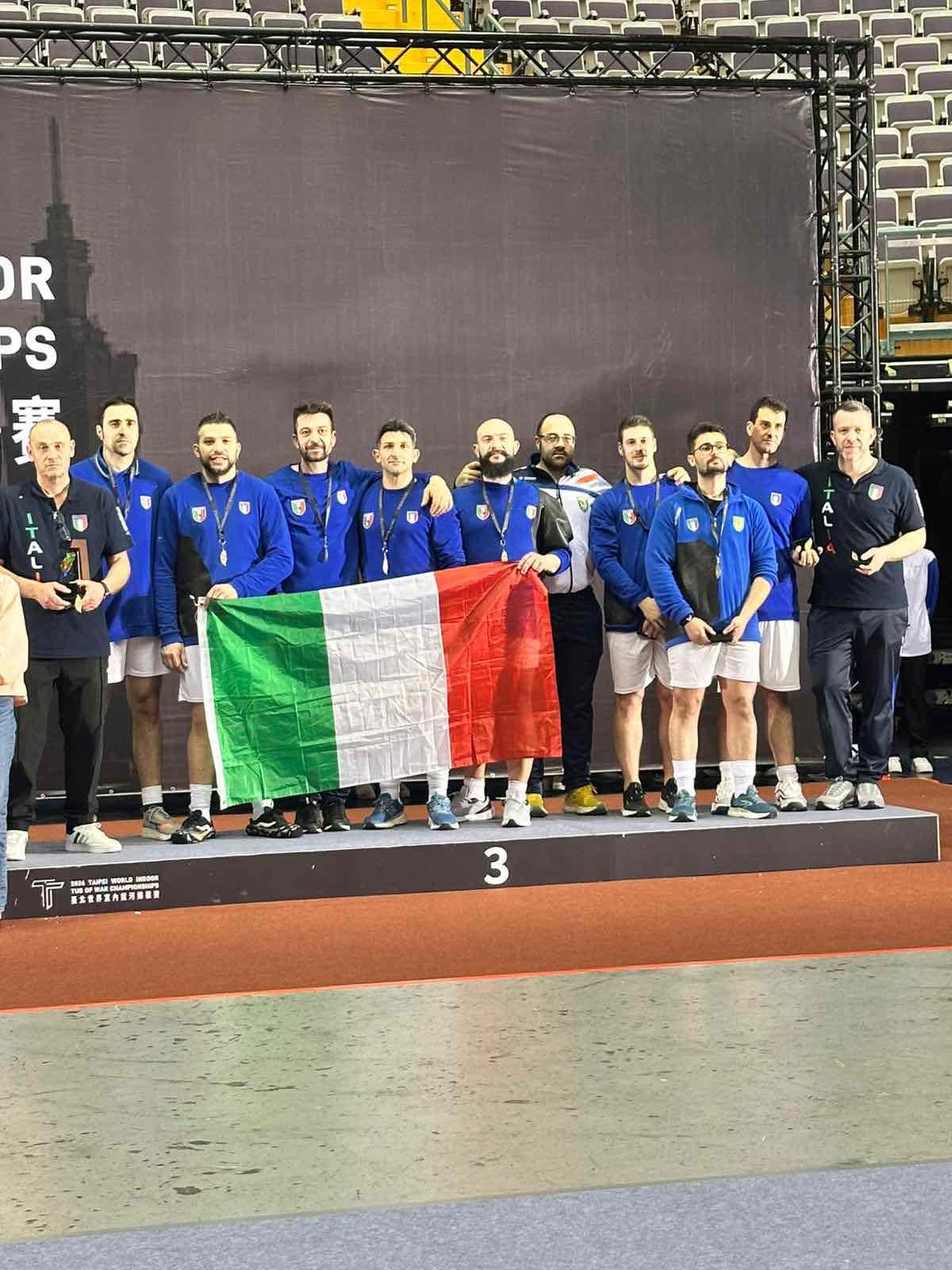 SPORT - Inizio da sogno per la Nazionale FIGeST nel tiro alla fune ai Mondiali di Taipei