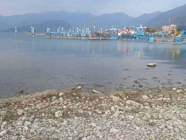 SEBINO - Lago d'Iseo ai minimi storici, allarme da Coldiretti