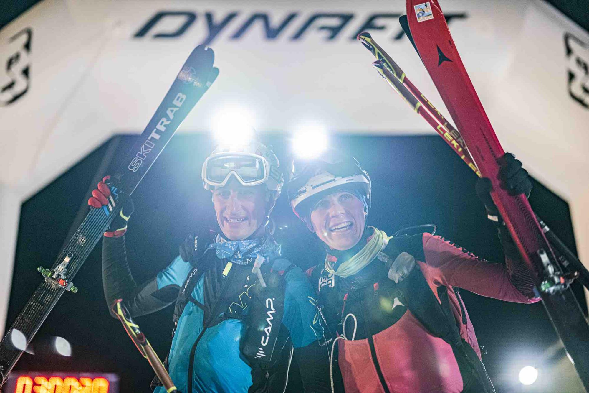 VAL DI FASSA - Davide Magnini e Federico Nicolini concedono il bis alla SellaRonda SkiMarathon