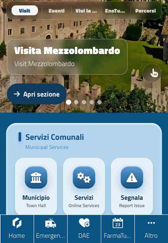 ATTUALITÀ - Mezzolombardo lancia la sua app: è la prima in Trentino