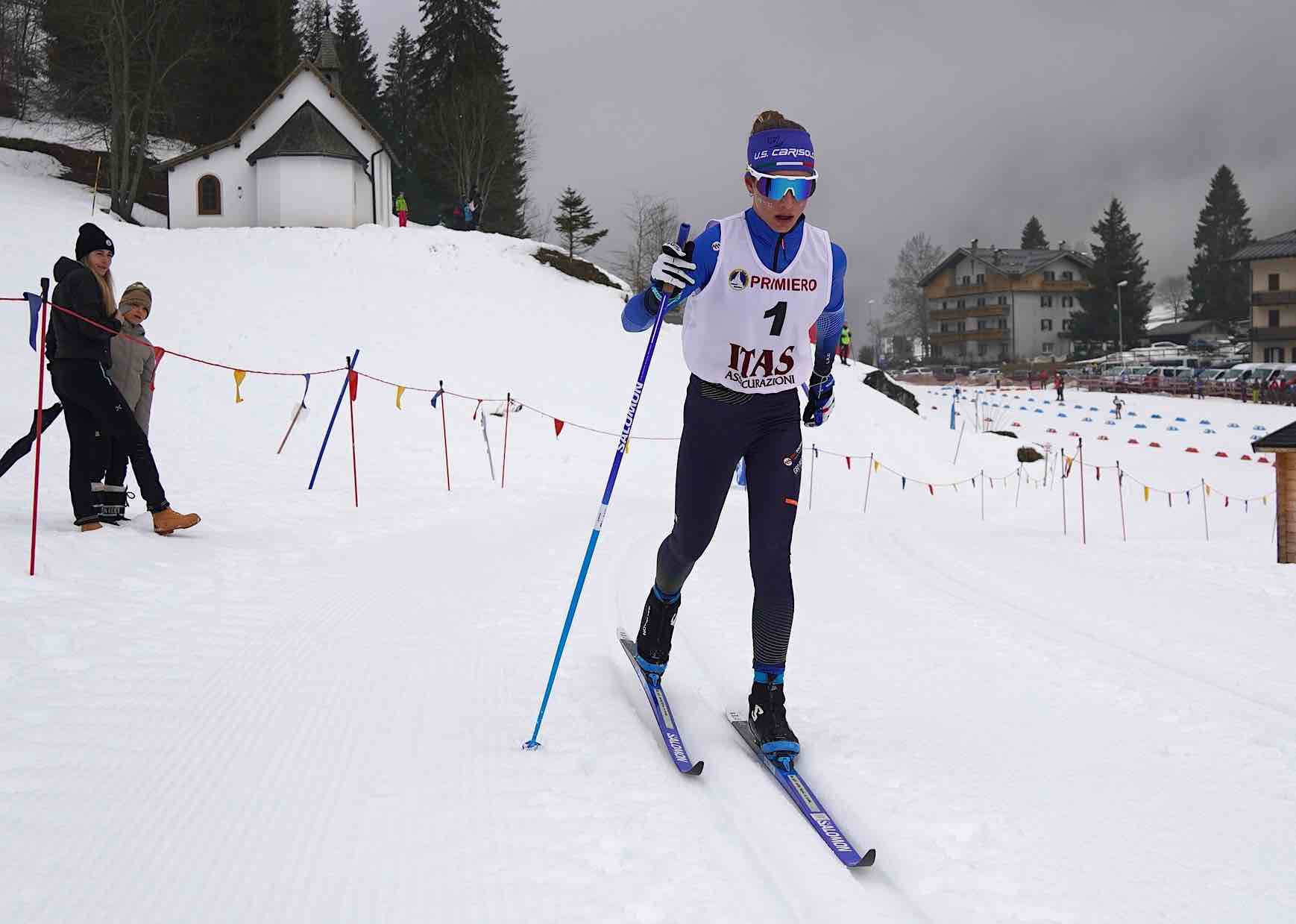 SPORT - Sci di fondo, Orsi e Pedranzini campioni italiani Under 14 a Passo Cereda