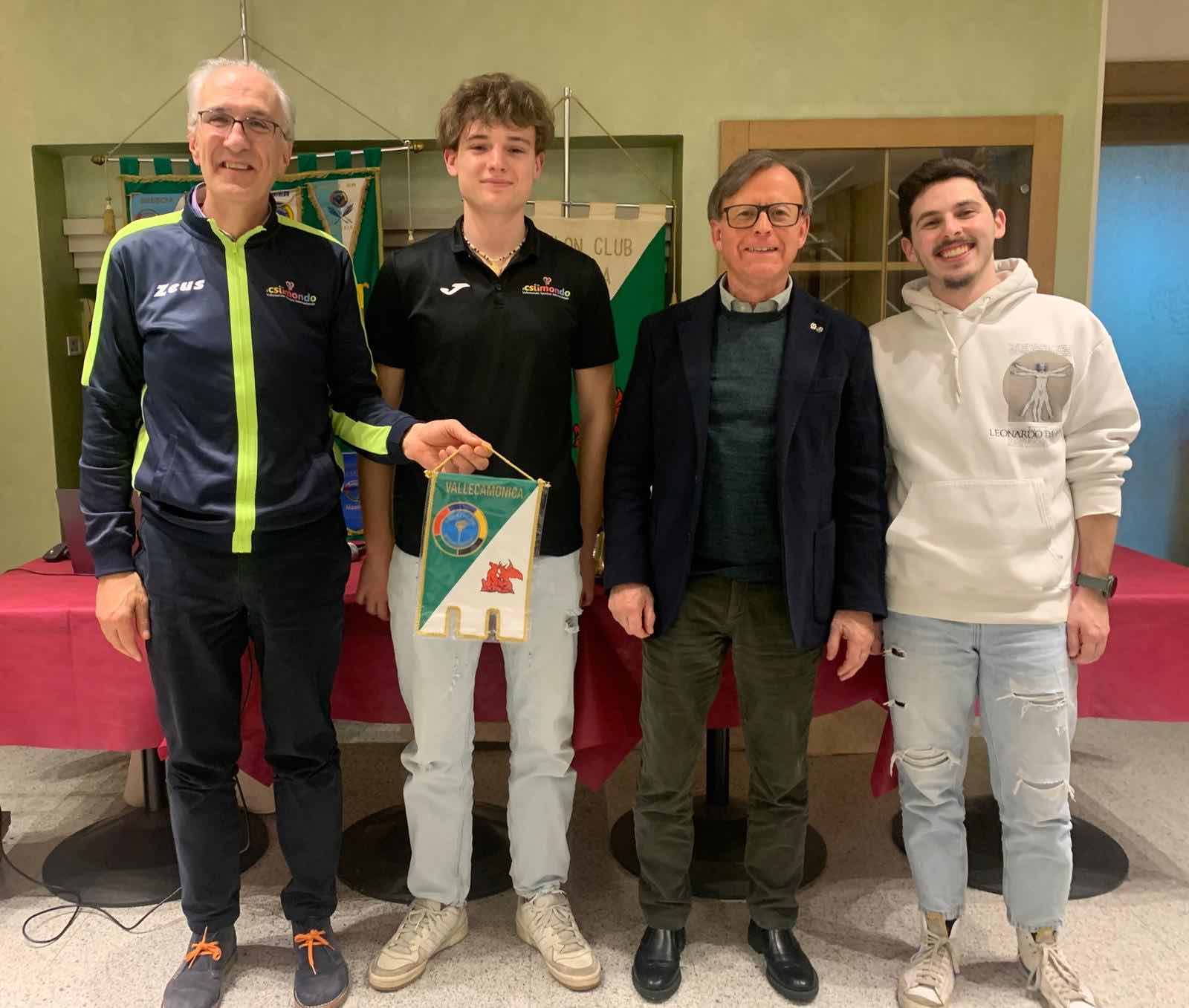 SPORT - Valle Camonica, CSI e Panathlon insieme: premiato Bruno Pellegrinelli