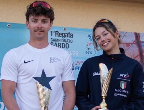 SPORT - Vela, 29er dominio di Emilia Salvatore e Pietro Rizzi 