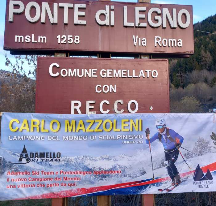 EVENTO - Scialpinismo: Ponte di Legno saluta il campione del mondo Carlo Mazzoleni