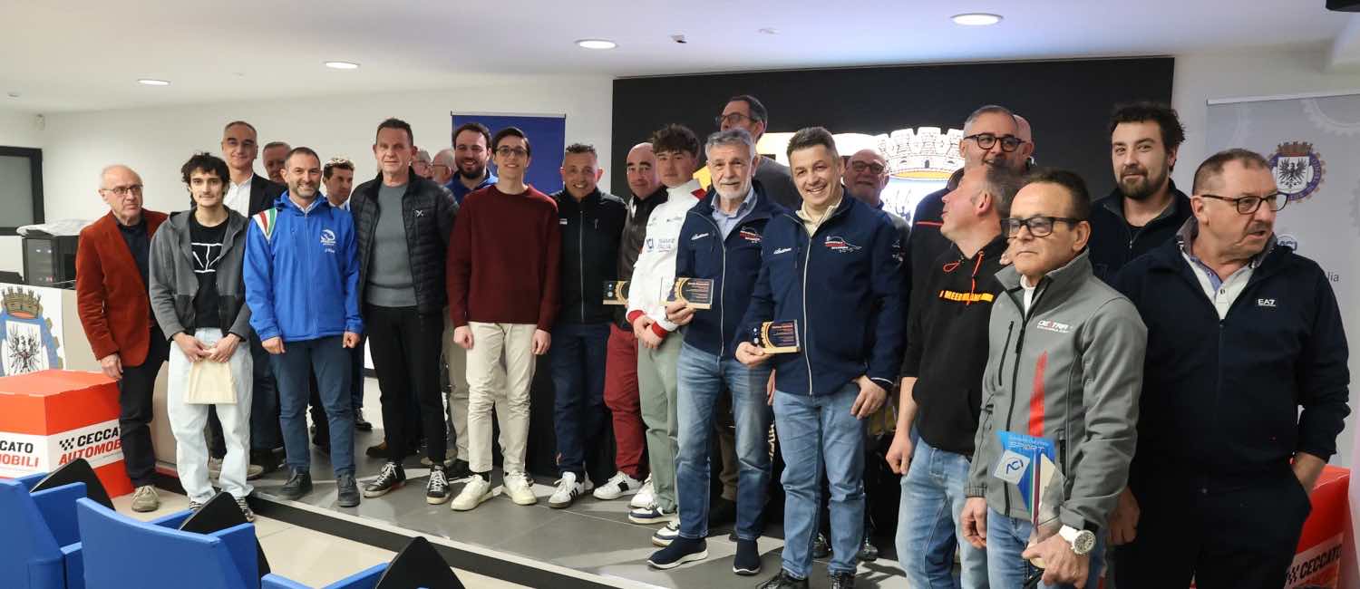 SPORT - Premiati all'Automobile Club di Trento piloti e scuderie