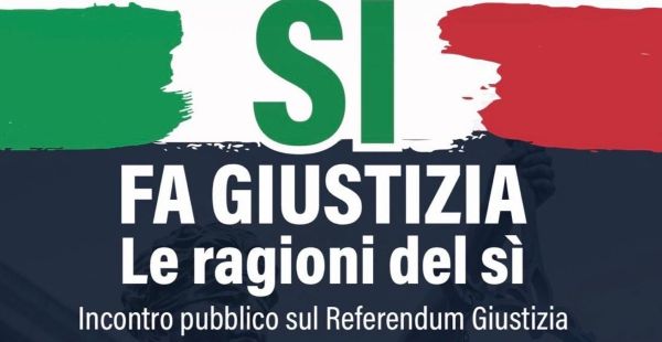 VALLE CAMONICA - Edolo, incontro pubblico sul referendum Giustizia
