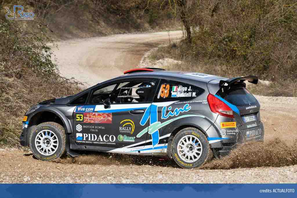 SPORT - Rally Città di Foligno, primo podio per Rigo Jr. nel CIRT