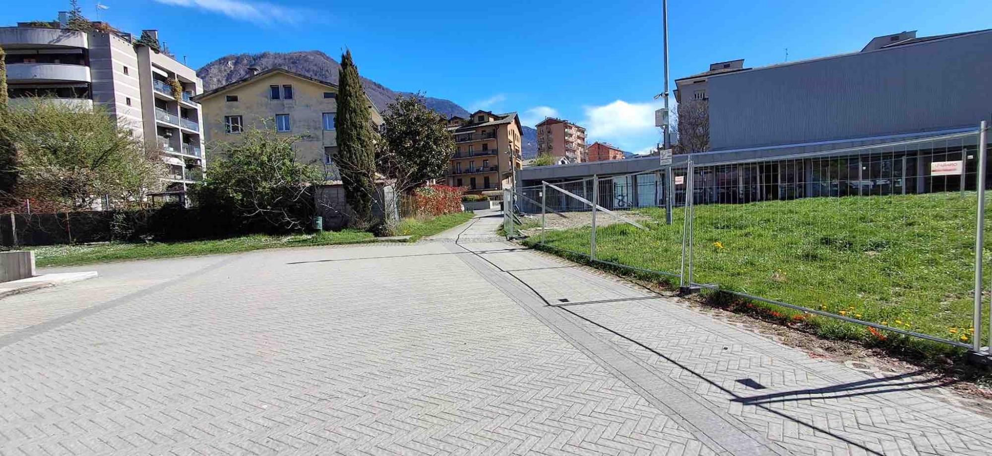 VALTELLINA - Sondrio, Parco Ovest: intervento sull'acquedotto di via Venusti