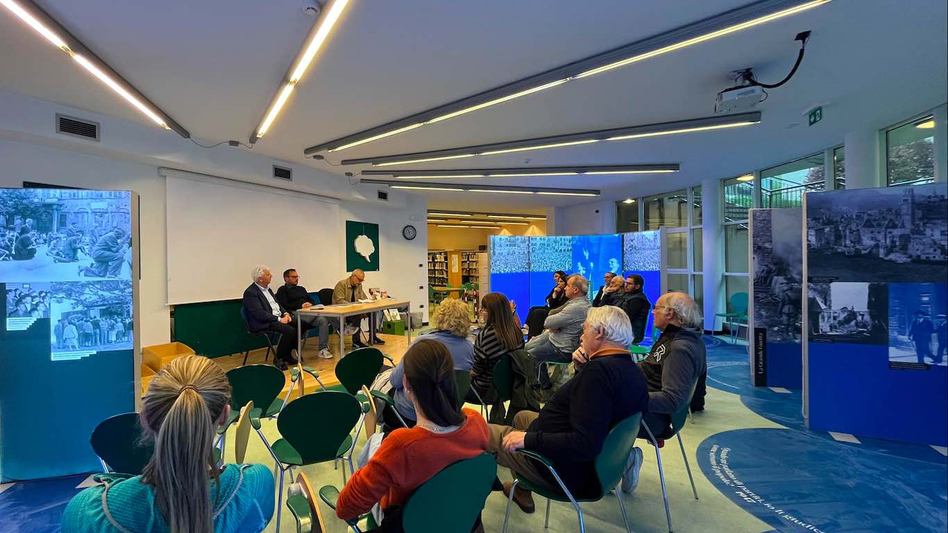 TRENTINO - Bezzecca, tappa in Valle di Ledro per la mostra "Degasperi, album Trentino"