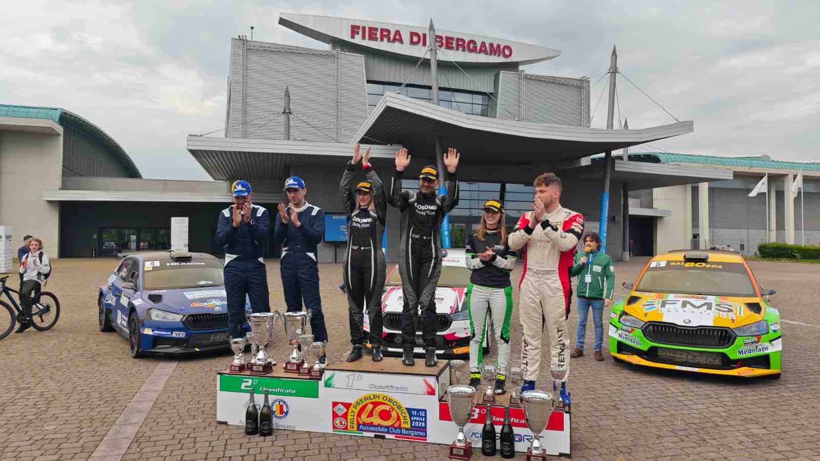SPORT - Marco Colombi ed Angelica Rivoir, poker al 40° Rally Prealpi Orobiche