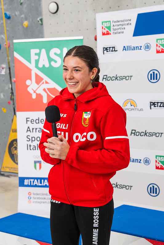 SPORT - Arco, Agnese Fiorio nuova Campionessa Italiana Speed