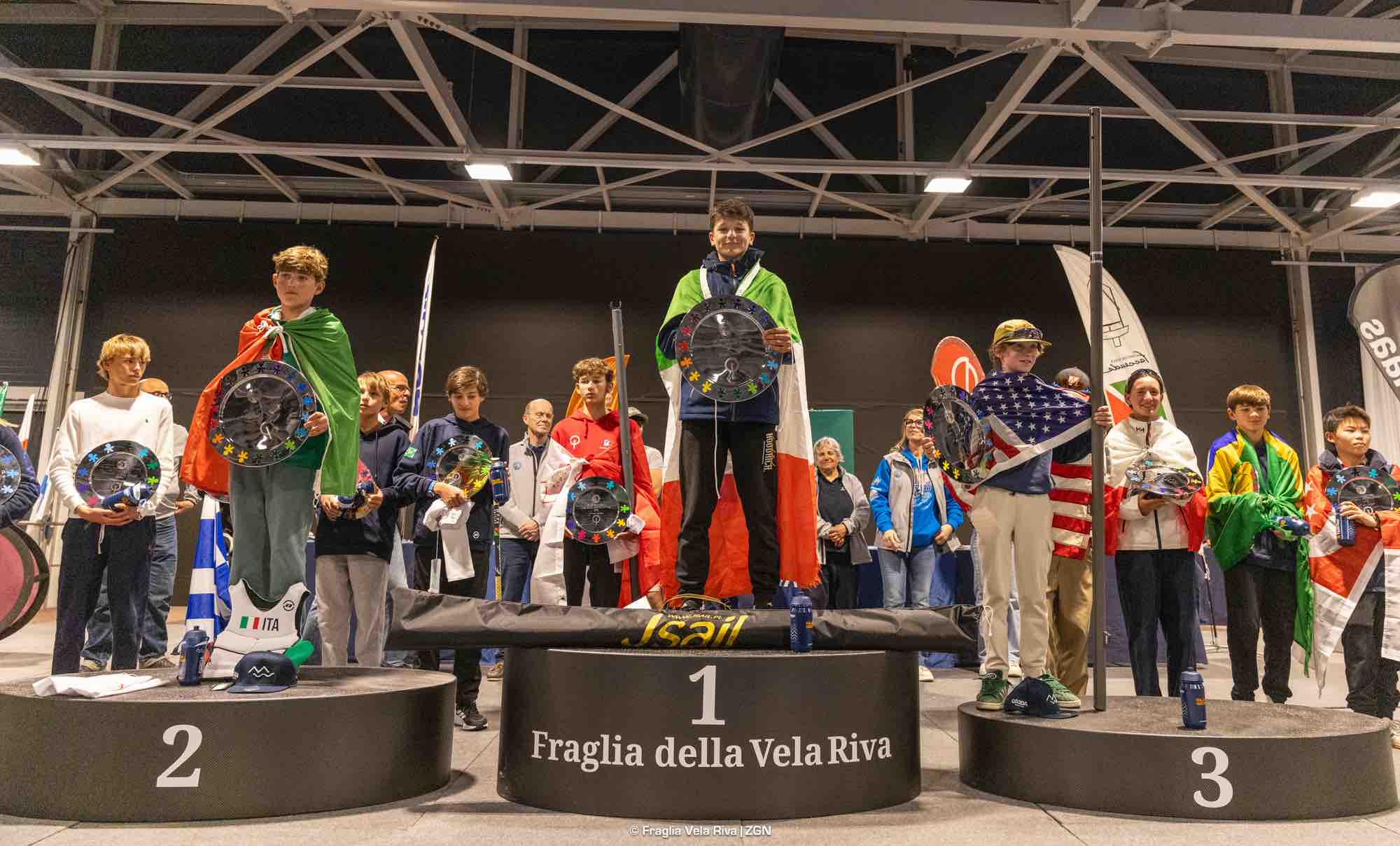 SPORT - Vela: 44° Meeting del Garda Optimist, Veronesi vince tra gli Juniores