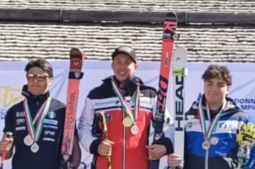 SPORT - Sci: Jacopo Claudani campione italiano Under 21 di Super-G
