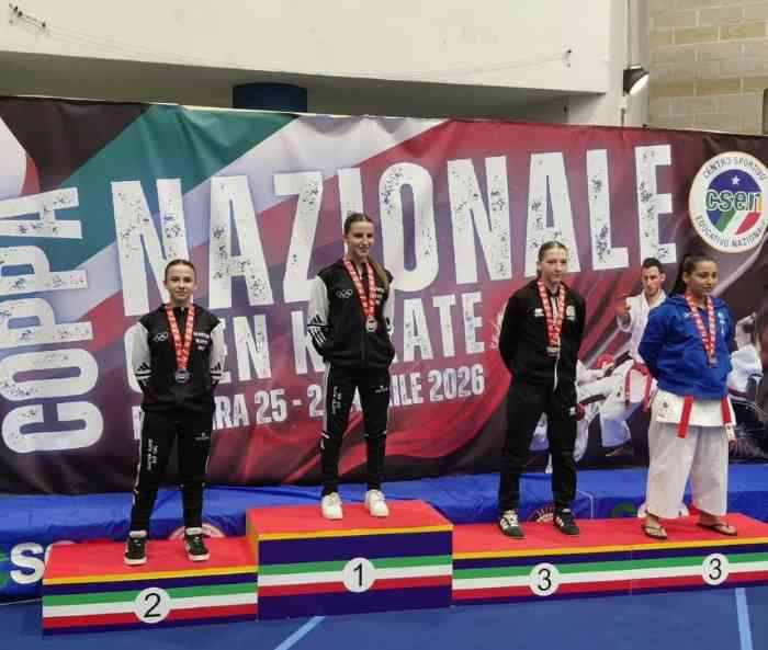 SPORT - Karate: pioggia di medaglie per l'ASD Master Rapid SKF CB