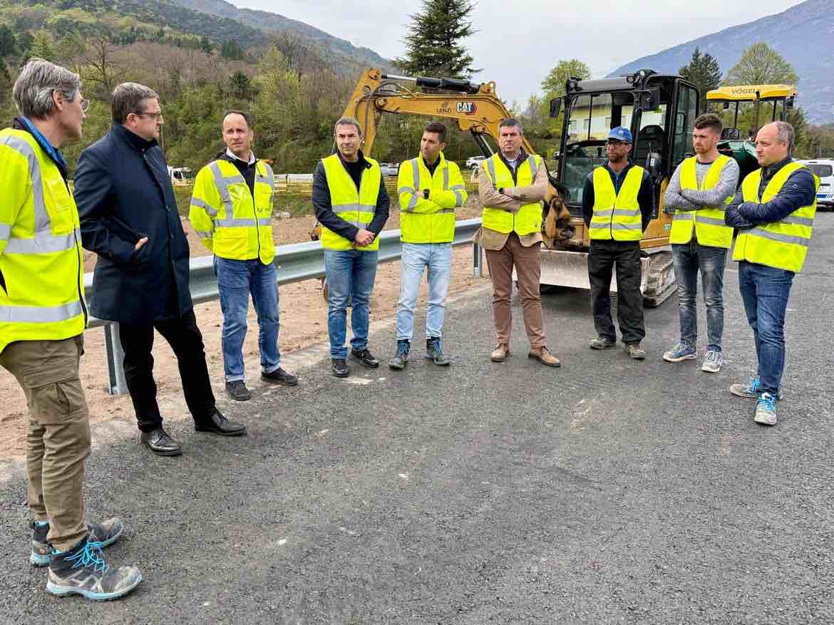 ATTUALITÀ - Curva del Palloncino rosso a Trento, in via di conclusione i lavori di allargamento