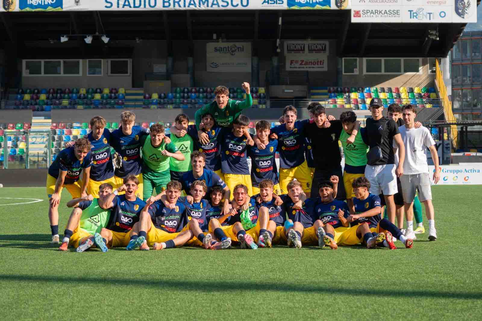 SPORT - Calcio, dalla Primavera all'Under 15: il Trento vola ai playoff