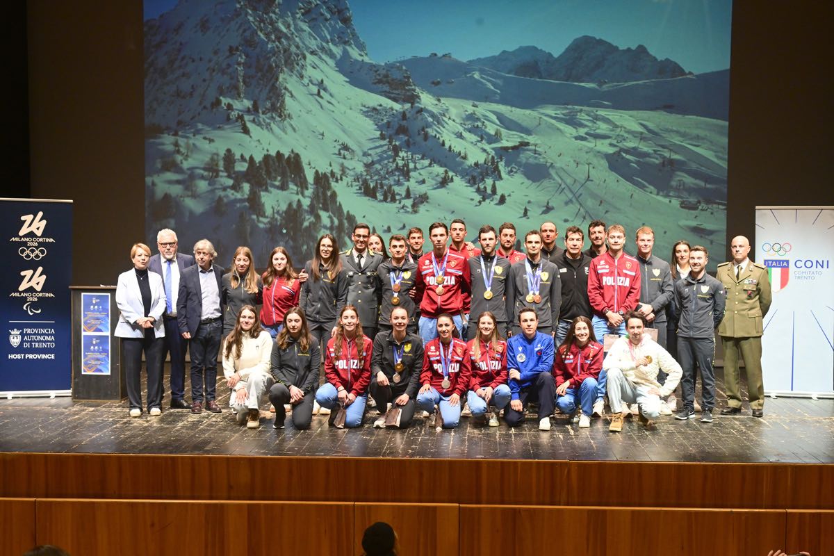 SPORT - CONI, premiati i trentini in gara alle Olimpiadi e Paralimpiadi Milano-Cortina 2026