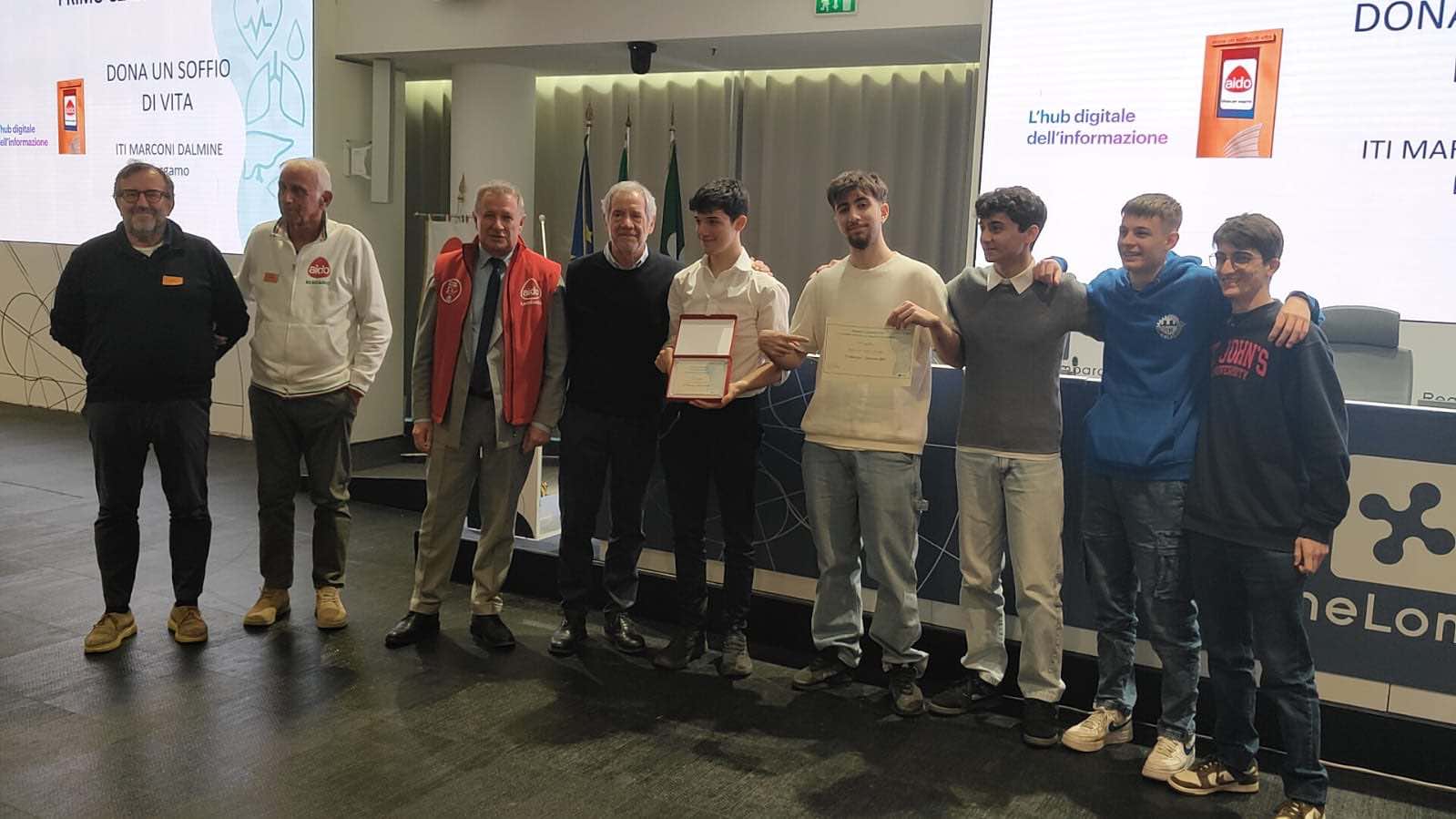 VALLE CAMONICA - Donazione organi e tessuti, premiate scuole di Darfo e Edolo