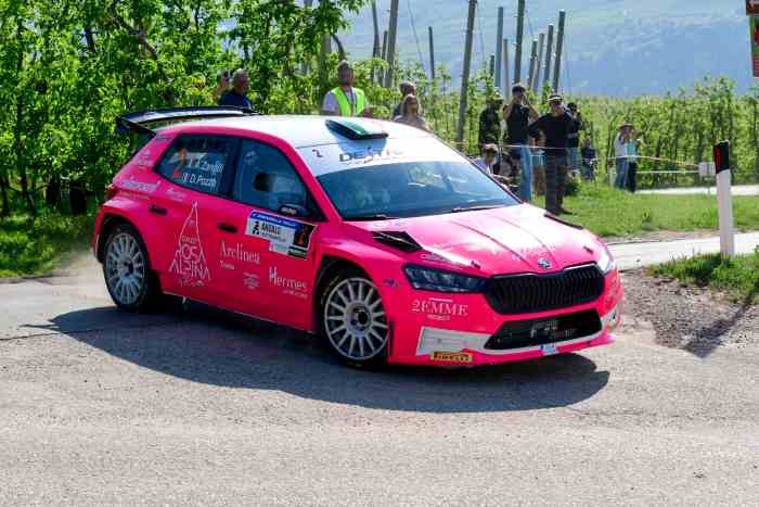 SPORT - Zanolli e Pozzo al comando del Paganella Rally