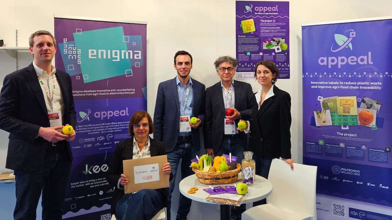 VAL DI SOLE E NON - Progetto APPEAL: le etichette per frutta e verdura diventano commestibili
