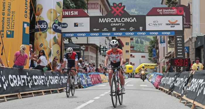 CICLISMO - Marcialonga Cycling Craft: dominano Orlando e Bussone