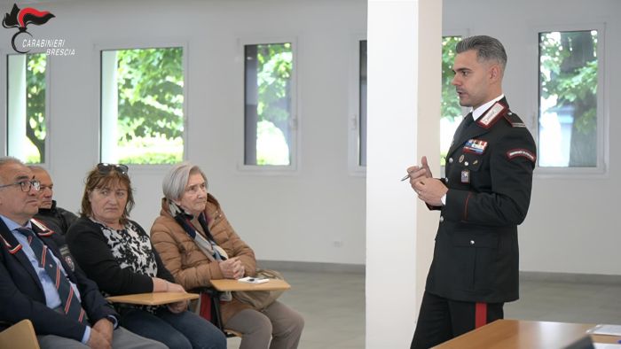 ATTUALITÀ - Lezione di prevenzione contro le truffe a Pisogne