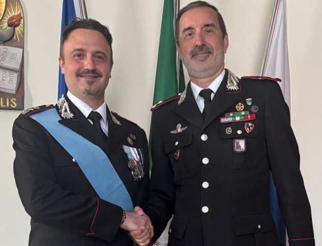 ALTO ADIGE - Il colonnello D’Errico nuovo comandante provinciale dei carabinieri di Bolzano
