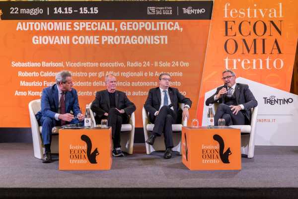 TRENTINO - Festival dell’Economia, riflettori puntati sulle Autonomie