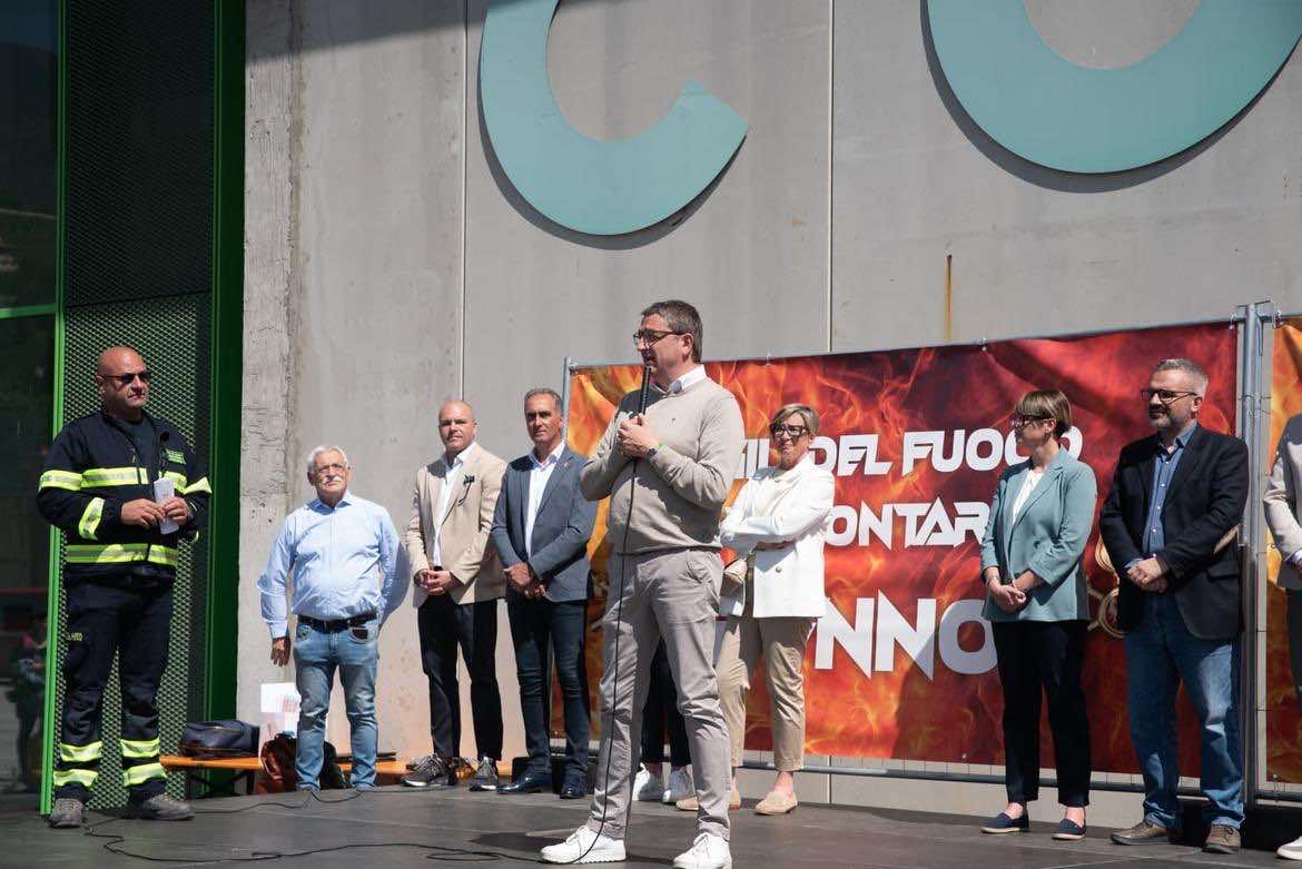 VAL DI SOLE E NON - Fugatti: "150 anni dei vigili del fuoco di Denno, sempre al servizio della comunità"