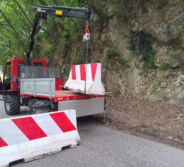 DARFO BOARIO - Frana a Monticolo, primi interventi di messa in sicurezza