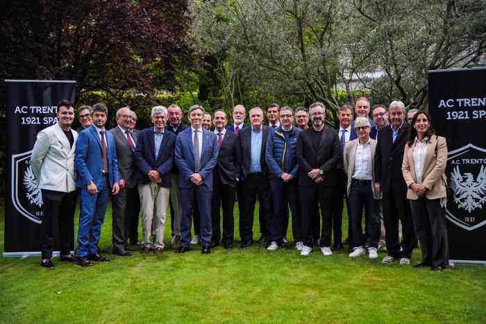 SPORT - Il Trento calcio ufficializza l’ingresso di otto nuovi soci